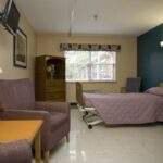 a single bedroom for Wedgewood Healthcare Center patients